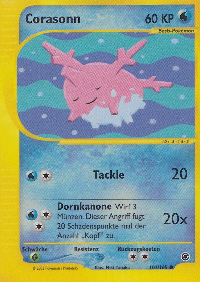 Corasonn 102 — Expedition (German Pokémon TCG card)
