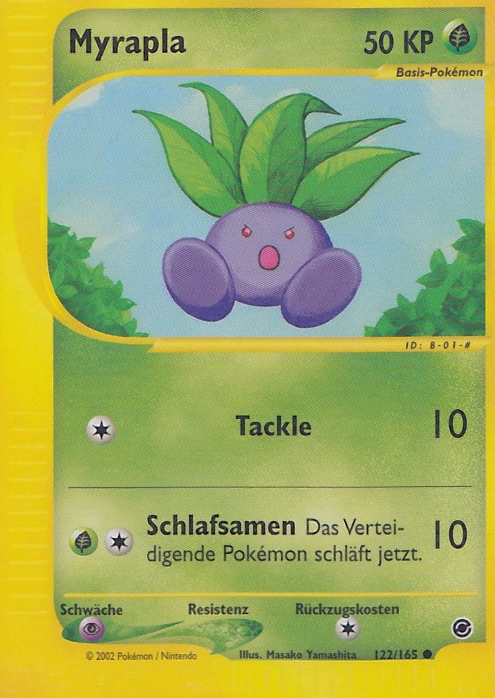 Myrapla 122 — Expedition (German Pokémon TCG card)