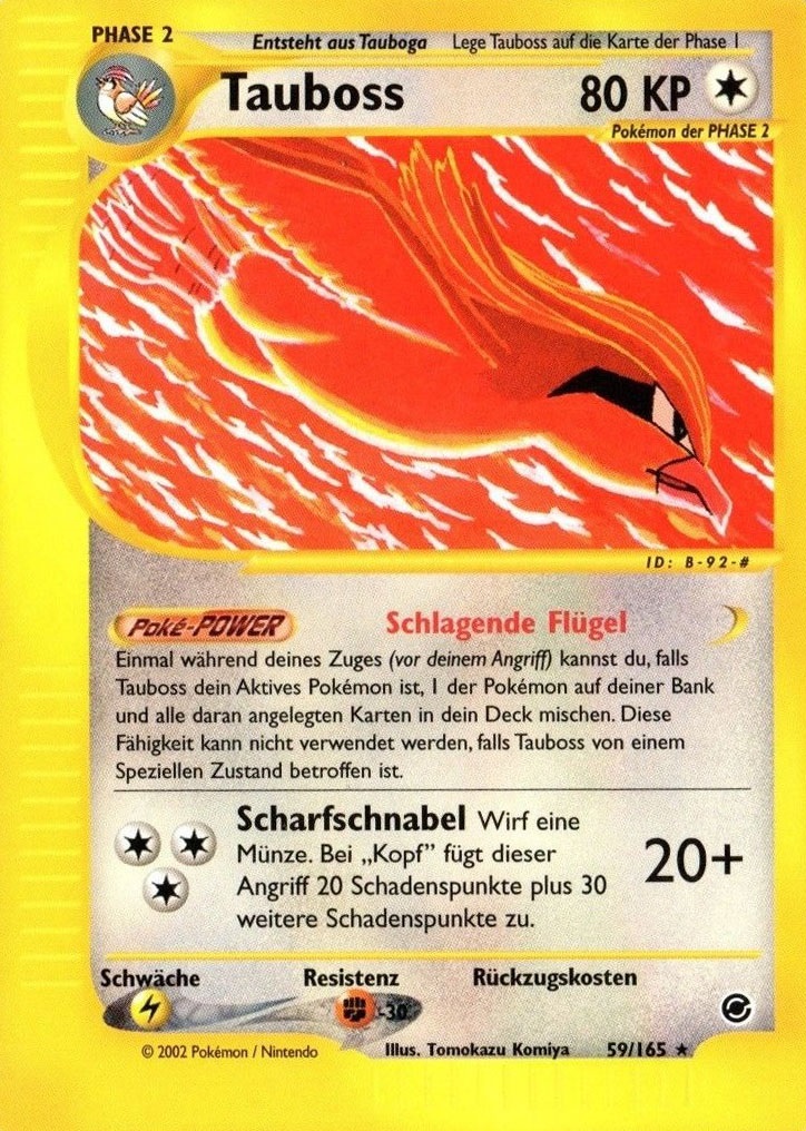 Tauboss 23 — Expedition (German Pokémon TCG card)