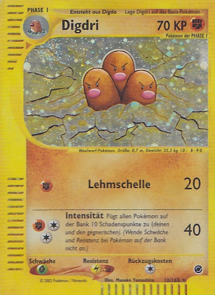 Digdri 44 — Expedition (German Pokémon TCG card)