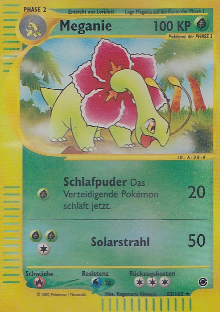 Meganie 53 — Expedition (German Pokémon TCG card)