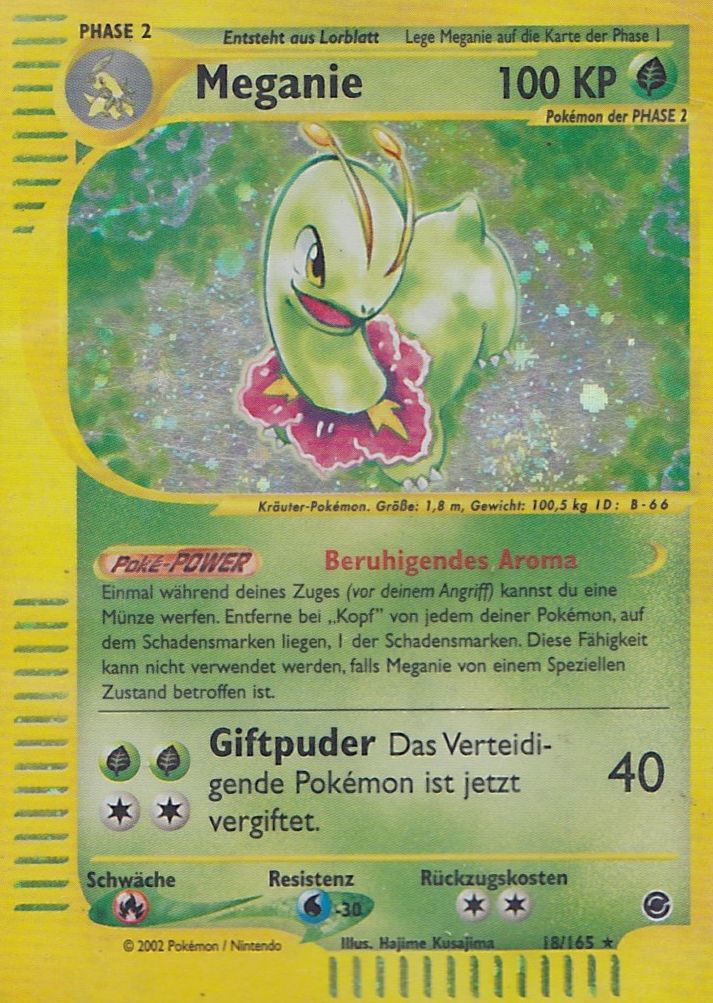 Meganie 54 — Expedition (German Pokémon TCG card)