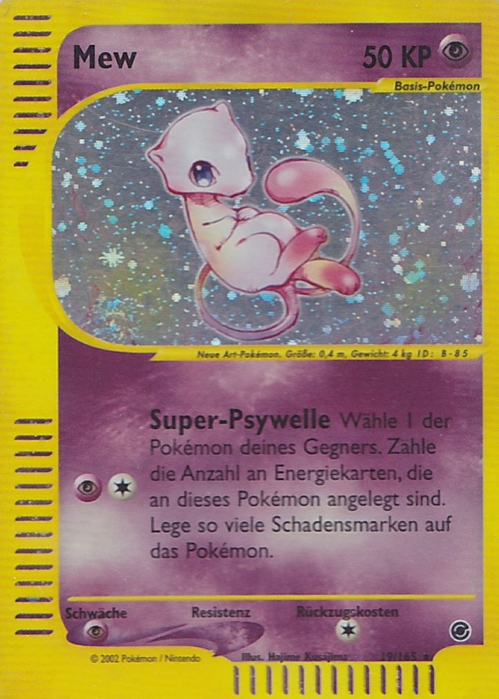 Mew 55 — Expedition (German Pokémon TCG card)