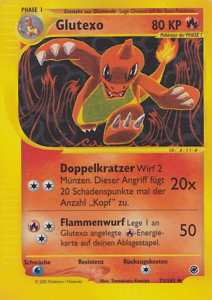 Glutexo 73 — Expedition (German Pokémon TCG card)