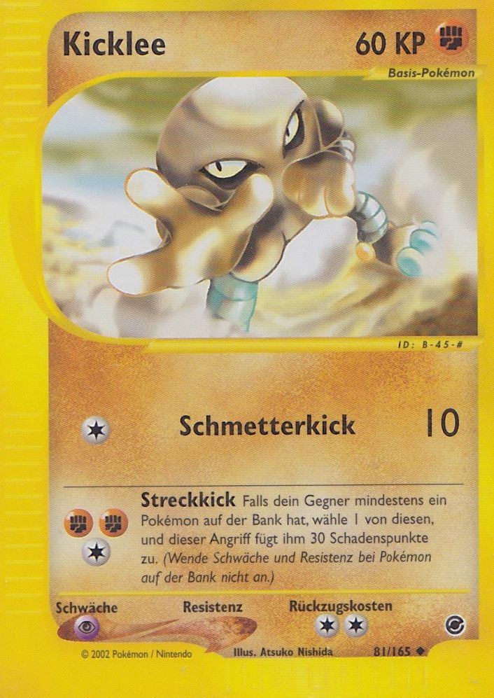 Kicklee 81 — Expedition (German Pokémon TCG card)