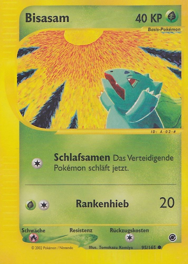 Bisasam 95 — Expedition (German Pokémon TCG card)