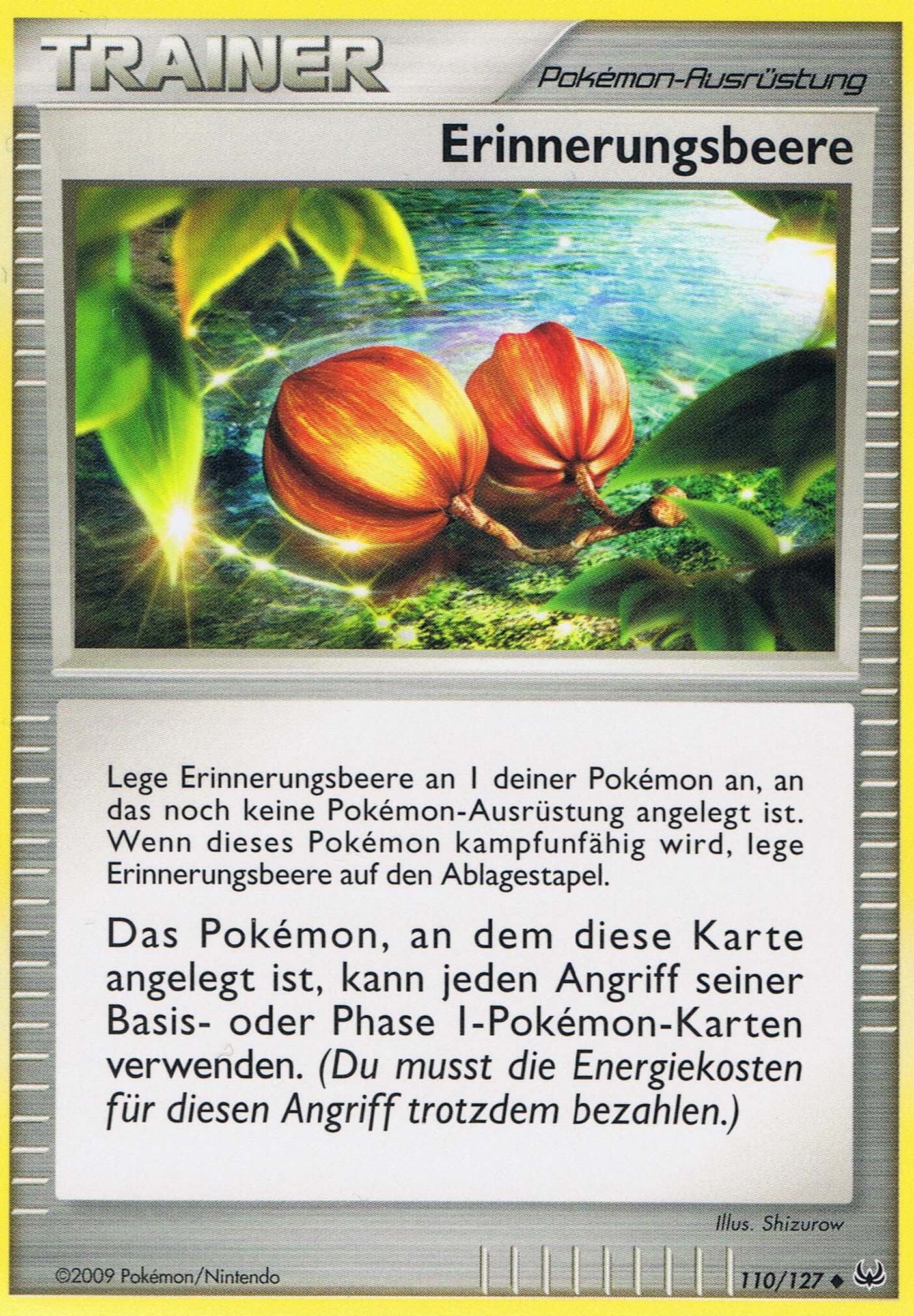 Memory Berry 128 — Aquapolis (German Pokémon TCG card)