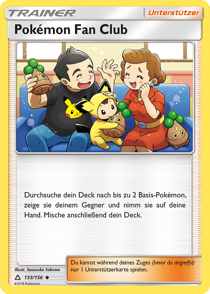 Pokémon Fan-Club 130 — Aquapolis (German Pokémon TCG card)