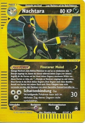 Nachtara 41 — Aquapolis (German Pokémon TCG card)