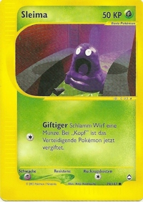 Sleima 79 — Aquapolis (German Pokémon TCG card)