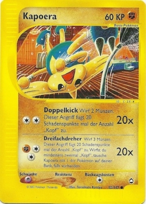 Kapoera 82 — Aquapolis (German Pokémon TCG card)