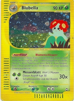 Blubella H05 — Aquapolis (German Pokémon TCG card)