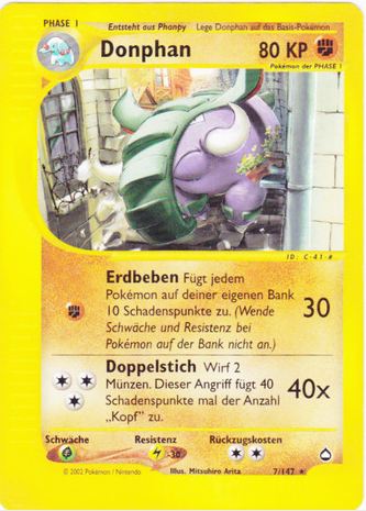 Lektrobal H07 — Aquapolis (German Pokémon TCG card)