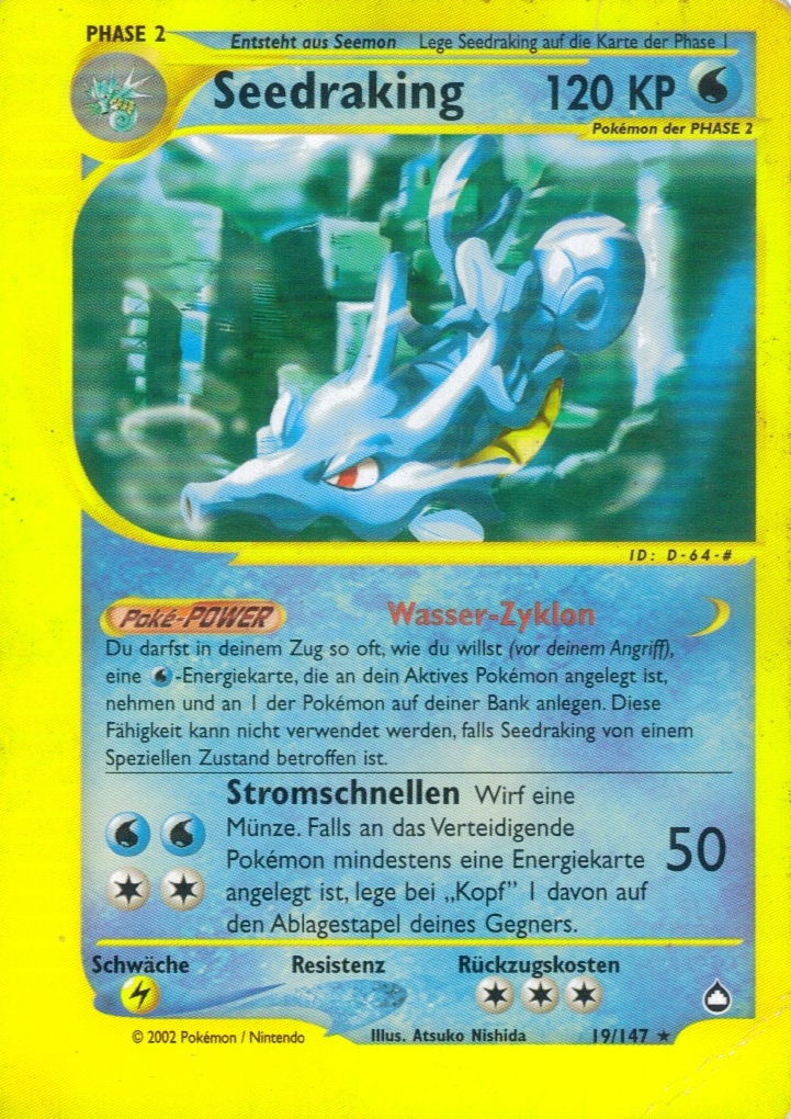 Vulnona H19 — Aquapolis (German Pokémon TCG card)