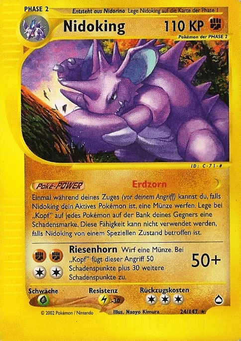 Mogelbaum H24 — Aquapolis (German Pokémon TCG card)