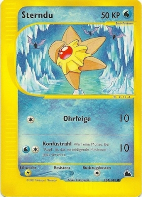 Sterndu 104 — Skyridge (German Pokémon TCG card)