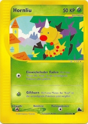 Hornliu 115 — Skyridge (German Pokémon TCG card)
