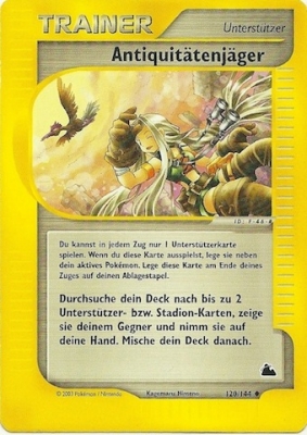 Antiquitätenjäger 120 — Skyridge (German Pokémon TCG card)