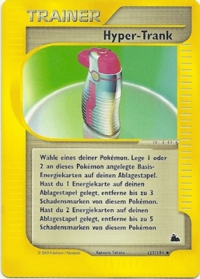 Hyper-Trank 127 — Skyridge (German Pokémon TCG card)