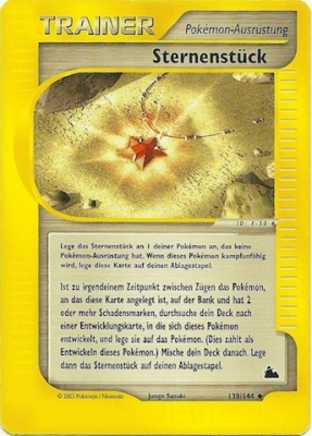 Sternenstück 139 — Skyridge (German Pokémon TCG card)