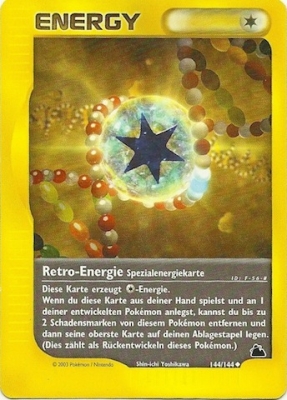 Retro Energie 144 — Skyridge (German Pokémon TCG card)