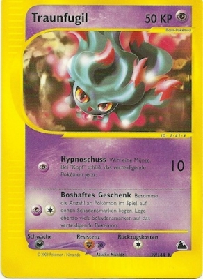 Traunfugil 39 — Skyridge (German Pokémon TCG card)