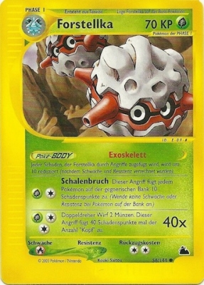 Forstellka 56 — Skyridge (German Pokémon TCG card)