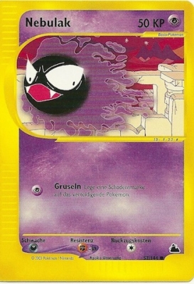 Nebulak 57 — Skyridge (German Pokémon TCG card)