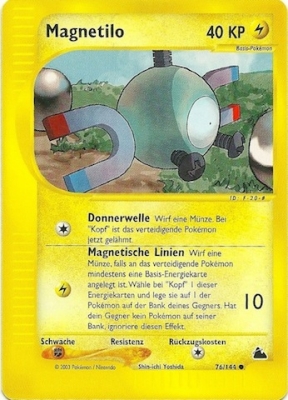 Magnetilo 76 — Skyridge (German Pokémon TCG card)