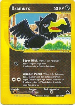 Kramurx 79 — Skyridge (German Pokémon TCG card)