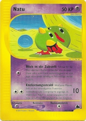 Natu 80 — Skyridge (German Pokémon TCG card)
