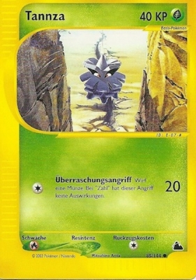 Tannza 85 — Skyridge (German Pokémon TCG card)