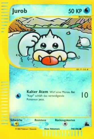 Jurob 94 — Skyridge (German Pokémon TCG card)