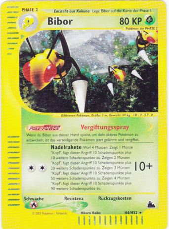 Iksbat H05 — Skyridge (German Pokémon TCG card)