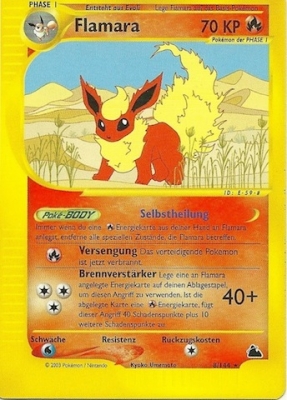 Forstellka H08 — Skyridge (German Pokémon TCG card)