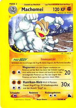 Magcargo H16 — Skyridge (German Pokémon TCG card)