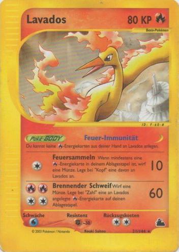 Nidoqueen H21 — Skyridge (German Pokémon TCG card)