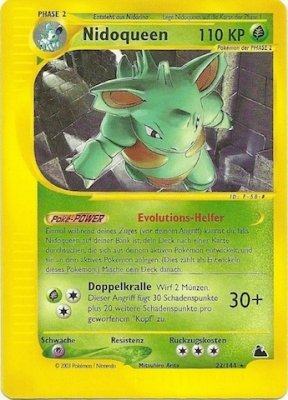 Keifel H22 — Skyridge (German Pokémon TCG card)