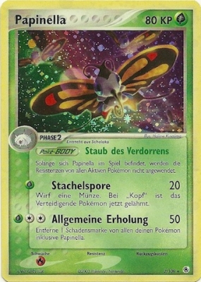 Papinella 2 — EX Rubin & Saphir (German Pokémon TCG card)