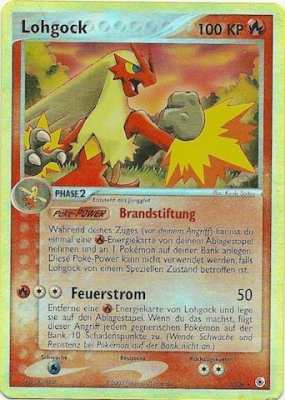 Lohgock 3 — EX Rubin & Saphir (German Pokémon TCG card)