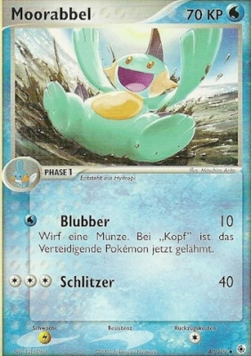 Moorabbel 40 — EX Rubin & Saphir (German Pokémon TCG card)
