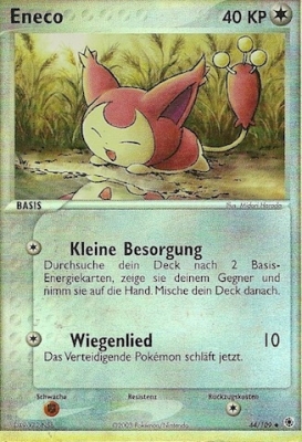 Eneco 44 — EX Rubin & Saphir (German Pokémon TCG card)