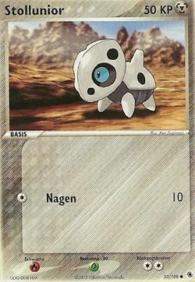 Stollunior 50 — EX Rubin & Saphir (German Pokémon TCG card)
