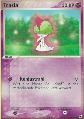 Trasla 66 — EX Rubin & Saphir (German Pokémon TCG card)