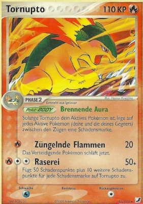 Tornupto 17 — EX Verborgene Mächte (German Pokémon TCG card)