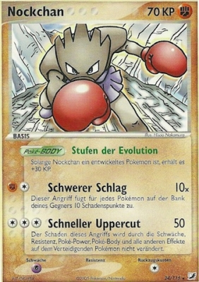 Nockchan 24 — EX Verborgene Mächte (German Pokémon TCG card)