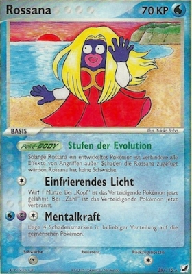 Rossana 28 — EX Verborgene Mächte (German Pokémon TCG card)