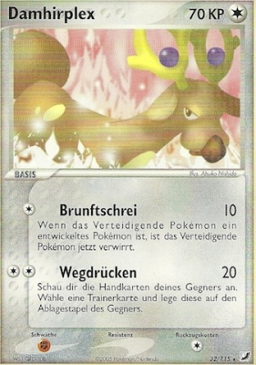 Damhirplex 32 — EX Verborgene Mächte (German Pokémon TCG card)