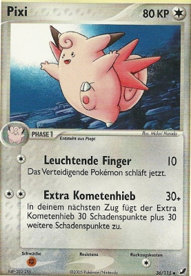 Pixi 36 — EX Verborgene Mächte (German Pokémon TCG card)
