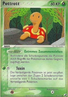 Pottrott 47 — EX Verborgene Mächte (German Pokémon TCG card)